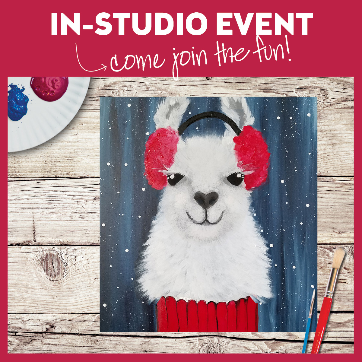 IN STUDIO FAMILY DAY CLASS! $30! ALL AGES WELCOME!